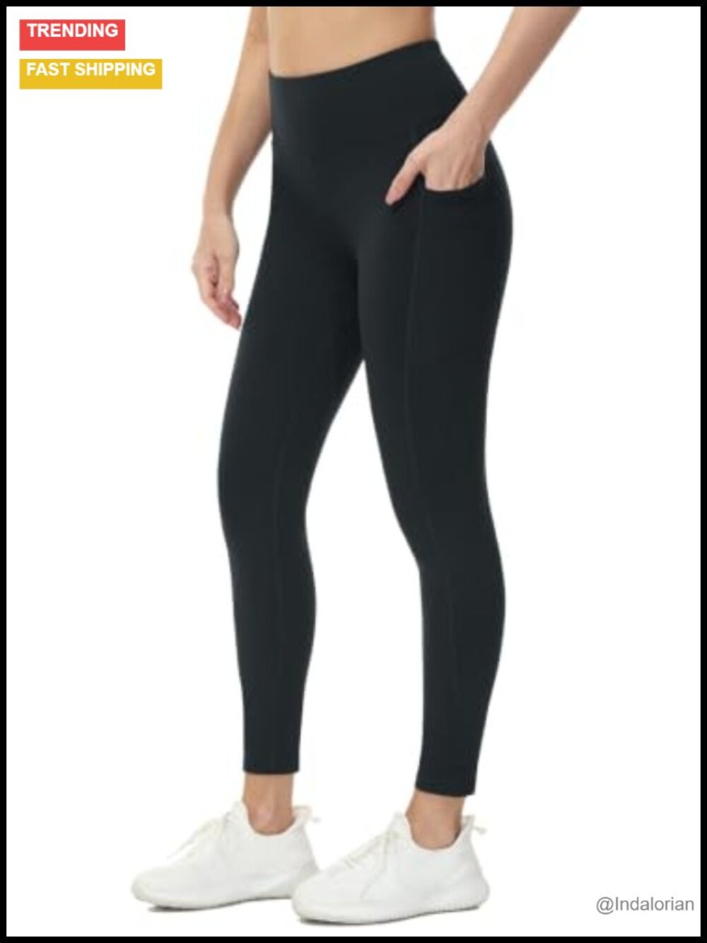 Women's Fleece Lined Leggings Thermal Winter Tights Water Resistant High Waist